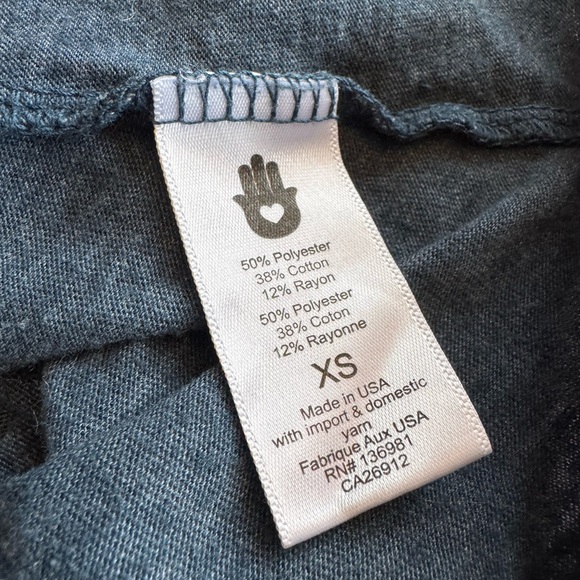 Spiritual Gangster Yogini Crop Top Blue Size XS - Picture 6 of 7